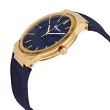 Salvatore Ferragamo Sapphire Blue Dial Blue Rubber Strap Watch for Men - SFHP00220