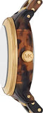 Michael Kors Runway Three-Hand Brown Dial Two Tone Steel Strap Watch for Women - MK7354