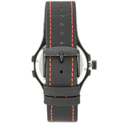 Maserati Potenza 3H STR Black Dial 42mm Leather Strap Watch For Men - R8851108010
