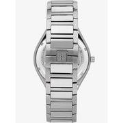 Maserati Stile Analog Black Dial Silver Steel Strap Watch For Men - R8853142003
