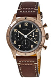 Breitling Avi 1953 Edition Black Dial Brown Leather Strap Watch for Men - RB0920131B1X1