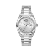 Guess Connoisseur Silver Dial Silver Steel Strap Watch for Men - GW0265G6