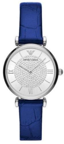 [関税込/国内発] ARMANI 腕時計 AR11344 32mm ブルー 楽天市場】エンポリオアルマーニ 時計 emporio armani