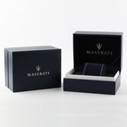 Maserati Traguardo Chronograph Black Dial Silver Steel Strap Watch For Men - R8873612059