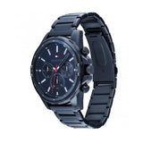 Tommy Hilfiger Mason Blue Dial Blue Steel Strap Watch for Men - 1791789