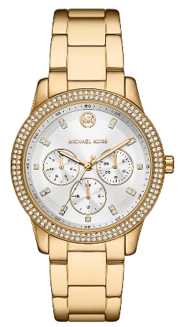 Michael kors 腕時計 レディース Michael Kors Women's Lexington Three-Hand Stainless Steel Watch