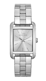 Michael Kors Monroe Three Hand Silver Dial Silver Steel Strap Watch for Women - MKO1033