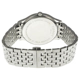 Tissot T Classic Tradition Jam Tangan Tali Baja Perak Dial Putih Untuk Pria - T063.610.11.037.00