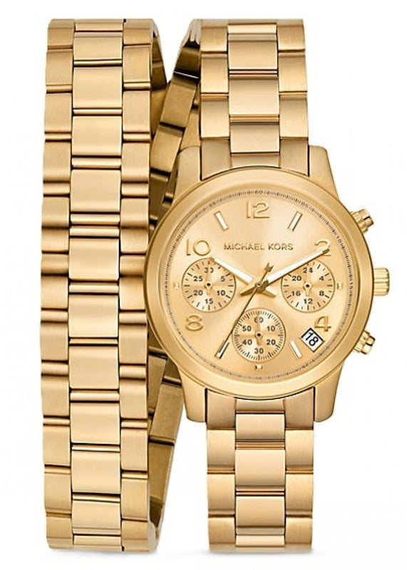 Michael Kors Runway MK5055 Unisex Stainless Steel Analog Dial selling Quartz Watch UC878