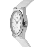 Tissot PRX 40 Quartz White Dial White Leather Strap Watch For Men -  T137.410.17.011.00