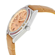 Breitling Chronomat Automatic 36 South Sea Brown Dial Brown Leather Strap Watch for Women - A10380611A1P1