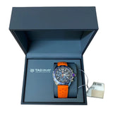 Tag Heuer Formula 1 Quartz Chronograph Blue Dial Orange Rubber Strap Watch for Men - CAZ1014.FT8028