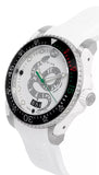 Gucci Dive Quartz White Dial White Rubber Strap Watch For Men - YA136330