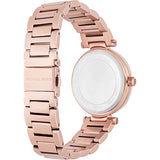 Michael Kors Skylar Quartz Rose Gold Dial Rose Gold Steel Strap Watch For Women - MK5971