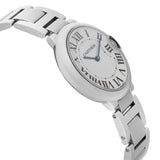 Cartier Ballon Bleu De Cartier Silver Dial Silver Steel Strap Watch for Women - W69011Z4