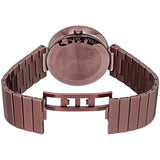 Gucci Interlocking XL Brown Dial Brown Steel Strap Watch For Men - YA133211