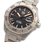 Tag Heuer Aquaracer Calibre 5 Bamford Limited Edition Black Dial Grey Steel Strap Watch for Men - WAY208C.FC6383