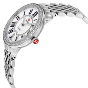 Michele Serein Mother of Pearl Dial Silver Steel Strap Watch for Women - MWW21B000030