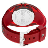 Gucci Sync XXL Quartz Red Dial Red Rubber Strap Unisex Watch -  YA137103