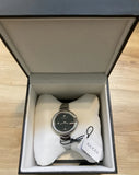 Gucci Guccissima Black Dial Silver Steel Strap Watch For Women - YA134301