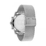 Tommy Hilfiger Harrison Quartz Grey Dial Silver Mesh Bracelet Watch for Men - 1790877