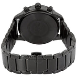 Emporio Armani Mario Chronograph Black Dial Black Steel Strap Watch For Men - AR11242