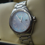 Tag Heuer Formula 1 Quartz Mother of Pearl White Dial Silver Steel Strap Watch for Women - WBJ1418.BA0664