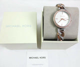 Michael Kors Catelyn Quartz Silver Dial Two Tone Steel Strap Watch For Women - MK4634