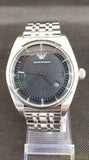 Emporio Armani Classic Analog Black Dial Silver Steel Strap Watch For Men - AR0369