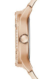 Guess Duchees Quartz Rose Gold Dial Rose Gold Steel Strap Watch For Women - GW0558L3