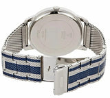 Guess Richmond Blue Dial Two Tone Mesh Bracelet Watch for Men - W1179G1