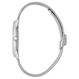Calvin Klein Minimal Grey Dial Silver Mesh Bracelet Watch for Men - K3M21124