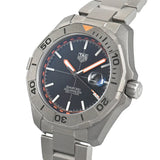 Tag Heuer Aquaracer Bamford Automatic Black Dial Grey Steel Strap Watch for Men - WAY208F.BF0638