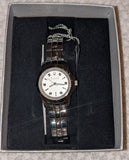 Bulova Classic Diamonds Silver Dial Silver Steel Strap Watch for Women - 96P121