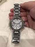 Michael Kors Camille Silver Dial Silver Steel Strap Watch for Women - MK5634