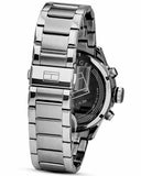 Tommy Hilfiger Jackson Quartz Black Dial Silver Steel Strap Watch for Men - 1791243