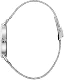 Calvin Klein Even White Dial Silver Mesh Bracelet Watch for Women - K7B23126