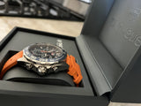 Tag Heuer Formula 1 Quartz Chronograph Blue Dial Orange Rubber Strap Watch for Men - CAZ1014.FT8028