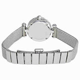 Gucci Diamantissima Diamonds Mother of Pearl Dial Silver Mesh Bracelet Watch for Women - YA141512