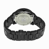 Movado Bold TR90 Black Dial Black Steel Strap Watch for Men - 3600099