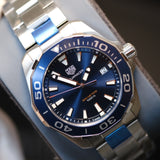 Tag Heuer Aquaracer Blue Dial Watch for Men - WAY111C.BA0928