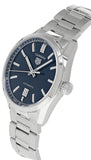 Tag Heuer Carrera Date Blue Dial Silver Steel Strap Watch for Men - WBN2112.BA0639