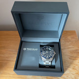 Tag Heuer Aquaracer 43mm Jam Tangan Tali Baja Perak Dial Biru untuk Pria - WAY101C.BA0746