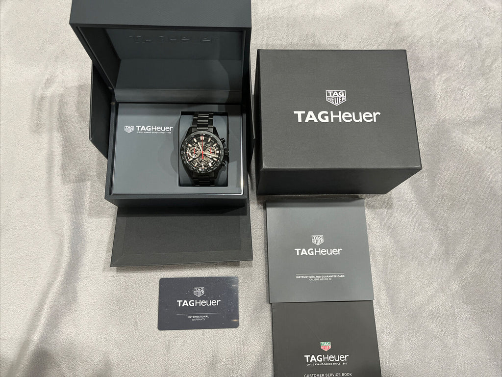 TAG Heuer Grand Carrera Steel Black Dial Automatic Men's Watch