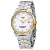 Tissot Luxury Powermatic 80 Silver Dial Silver Steel Strap Jam Tangan Untuk Pria - T086.408.22.036.00