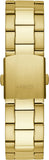 Guess Altitude Multifunction Gold Dial Gold Steel Strap Watch for Men - GW0434G1
