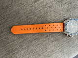 Tag Heuer Formula 1 Quartz Chronograph Blue Dial Orange Rubber Strap Watch for Men - CAZ1014.FT8028
