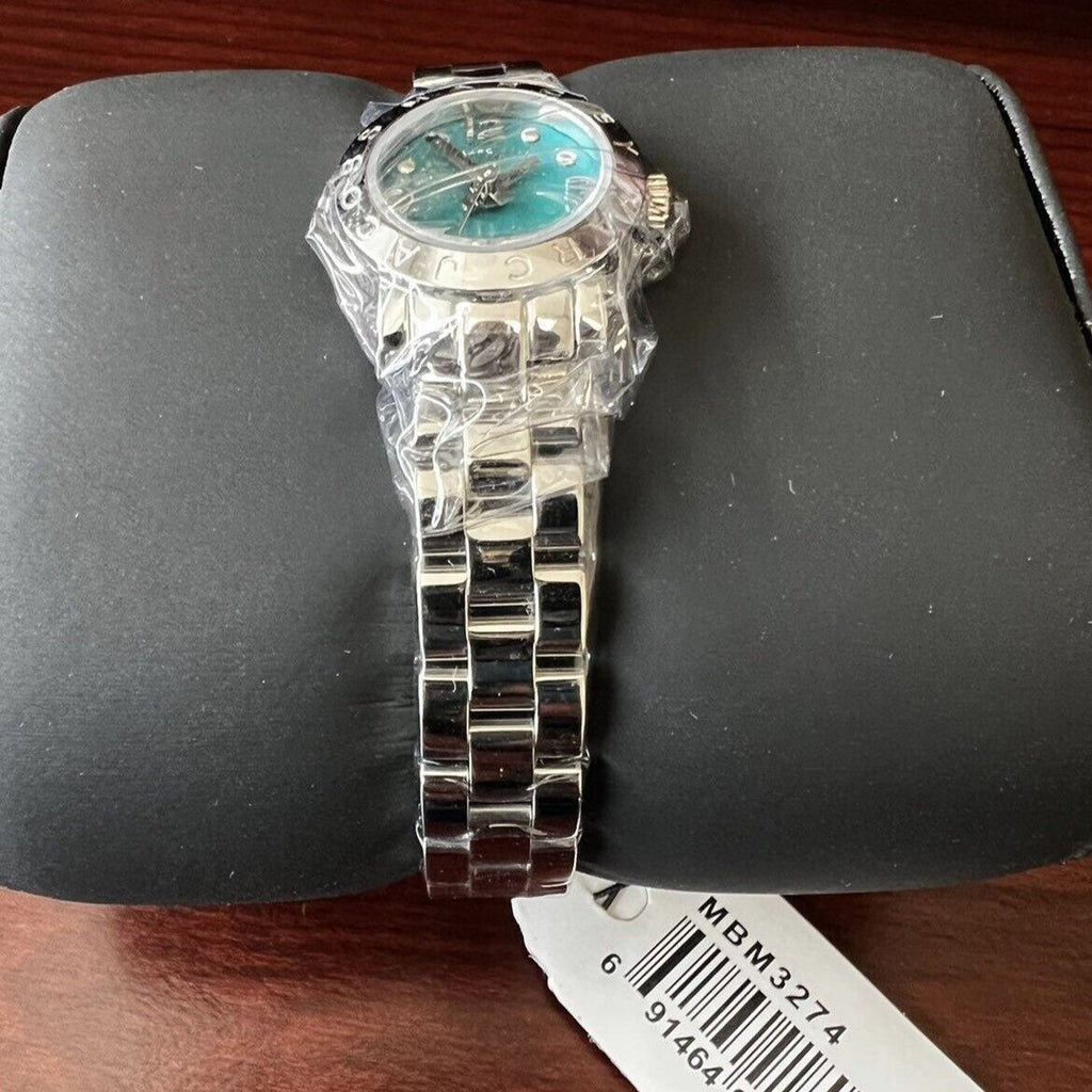 Marc Jacobs Silver Watch with Blue Dial Marc Jacobs Amy Blue Dial Silver Steel Strap Watch for Women main image 4