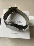 Calvin Klein Tone Green Dial Green NATO Strap Watch for Men - K7K514WL