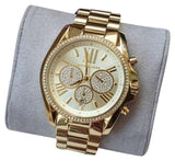 Michael Kors Bradshaw Quartz Gold Dial Gold Steel Strap Watch For Women - MK6538